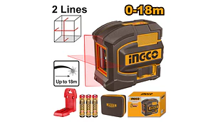 NIVEL INGCO LASER AUTOMATICO TIPO CRUZ 18 MTS. # HLL156503