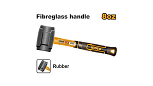 MACETA DE GOMA INGCO M/FIBRA VIDRIO 8 ONZAS 220 GRS # HRUH8808