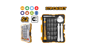 ATORNILLADORES INGCO PRECISION JGO 37 PZAS # HKSDB0378