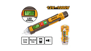 DETECTOR ALTO VOLTAJE AC INGCO 12-1000 V # VD210003