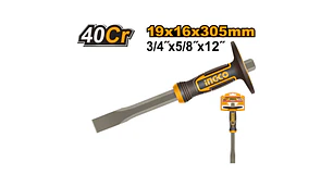 CINCEL INGCO CON GRIP INDUSTRIAL PARA HORMIGON 19x16x305mm # HCCL831916