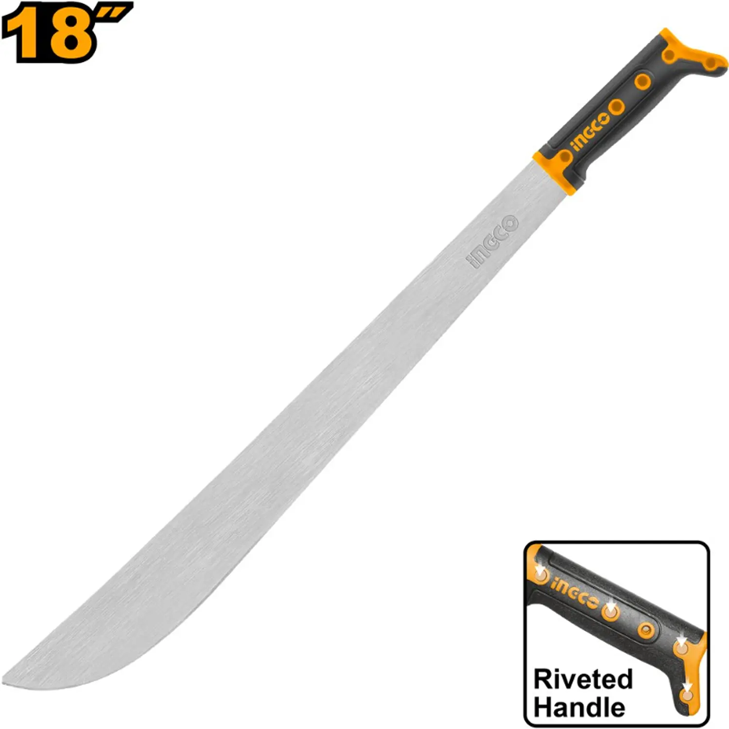 MACHETE INGCO ACERO CARBONO 18