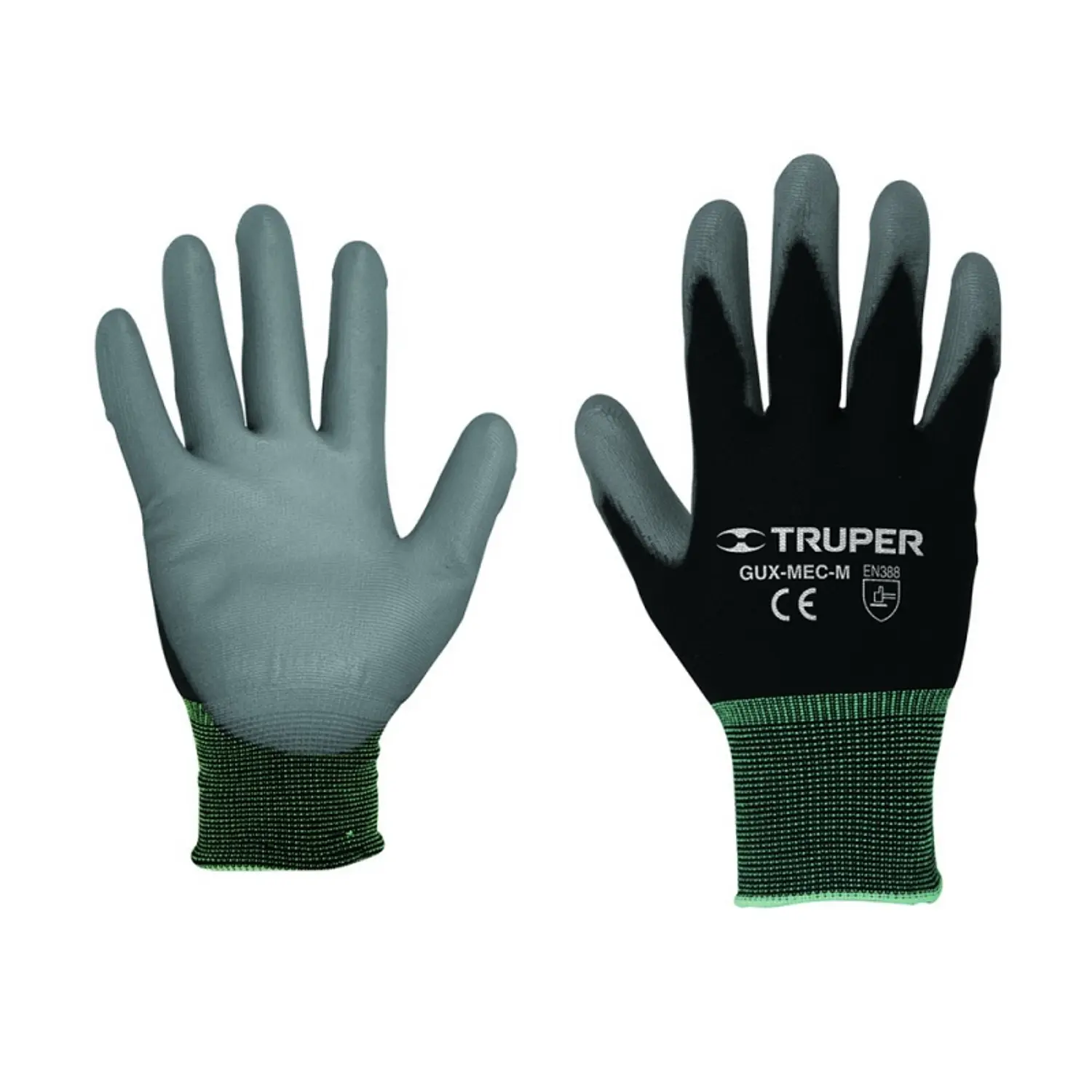 GUANTE NYLON TRUPER P/MECANICOS LARGO # GU-113 (GUX-MEC-L) (13292)