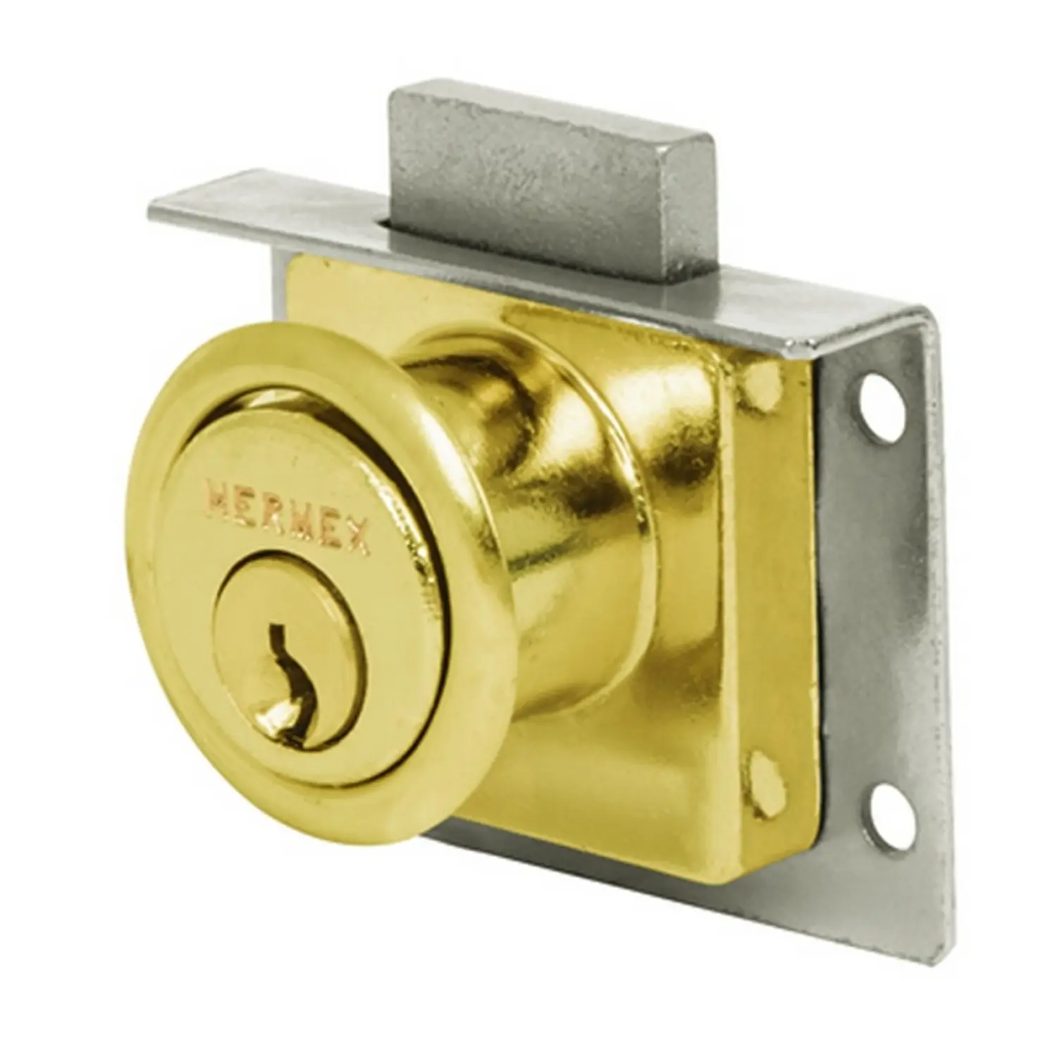 CERRADURA TRUPER P/ MUEBLE LATON ACCION VERTICAL # CM-24L (43565)
