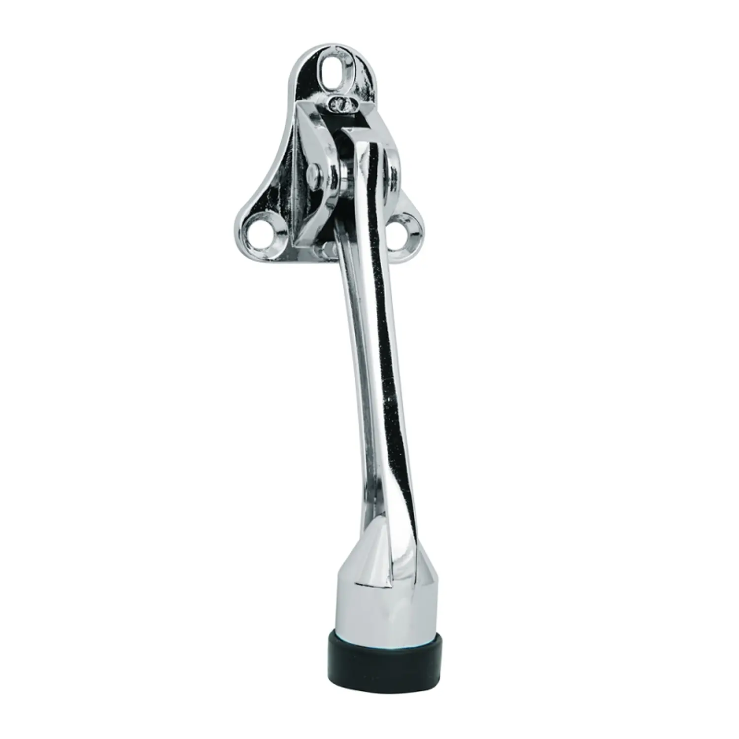 FIJA PUERTA TRUPER CROMADO C/GOMA # FIPU-3 (FIPU-59C) (43642)