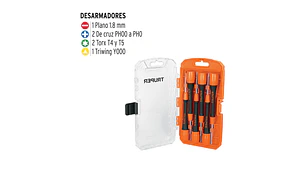ATORNILLADOR TRUPER JOYERO - 6PZ # JOY-6 (14202)