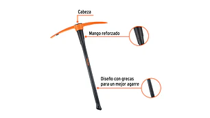 PICOTA TRUPER 7 LBS C/MANGO FIBRA DE VIDRIO # ZP-7M (18630)