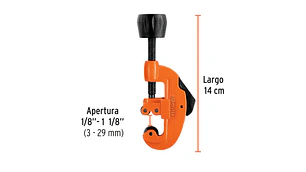 CORTA TUBOS TRUPER 1.1/8