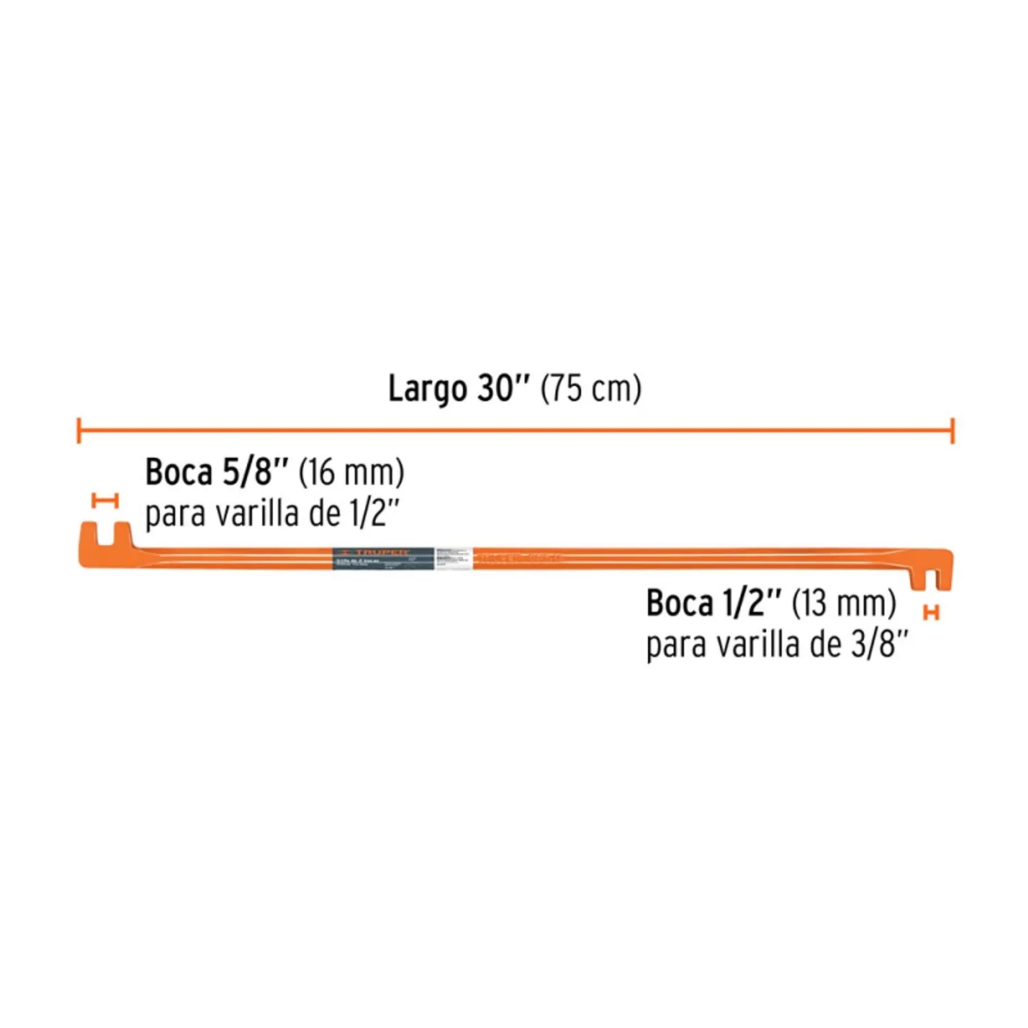 GRIFA DOS BOCAS TRUPER 5/8
