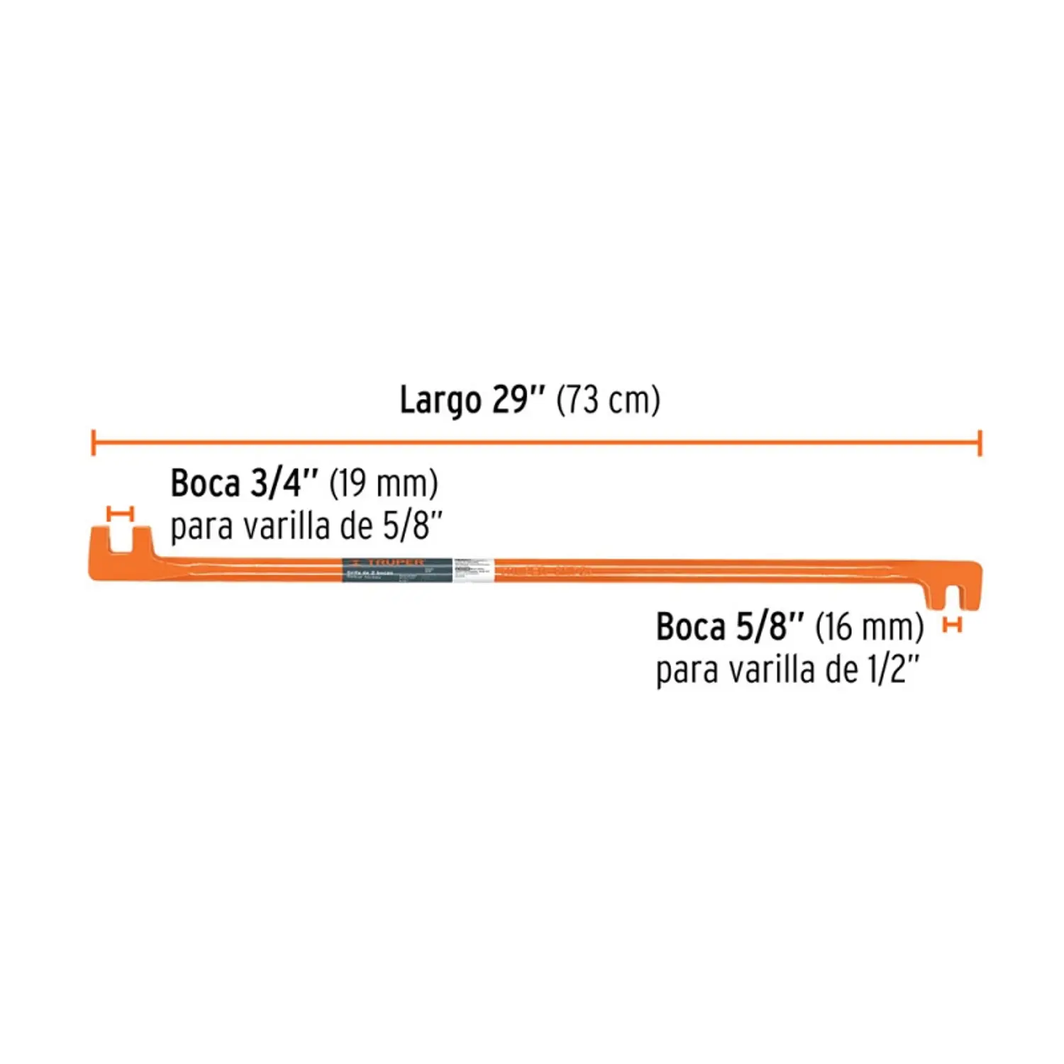 GRIFA DOS BOCAS TRUPER 3/4