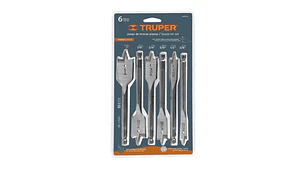 MECHA TRUPER AC TALADRO ELECTRICO JGO.6 PZS # J-BPT-6 (11395)