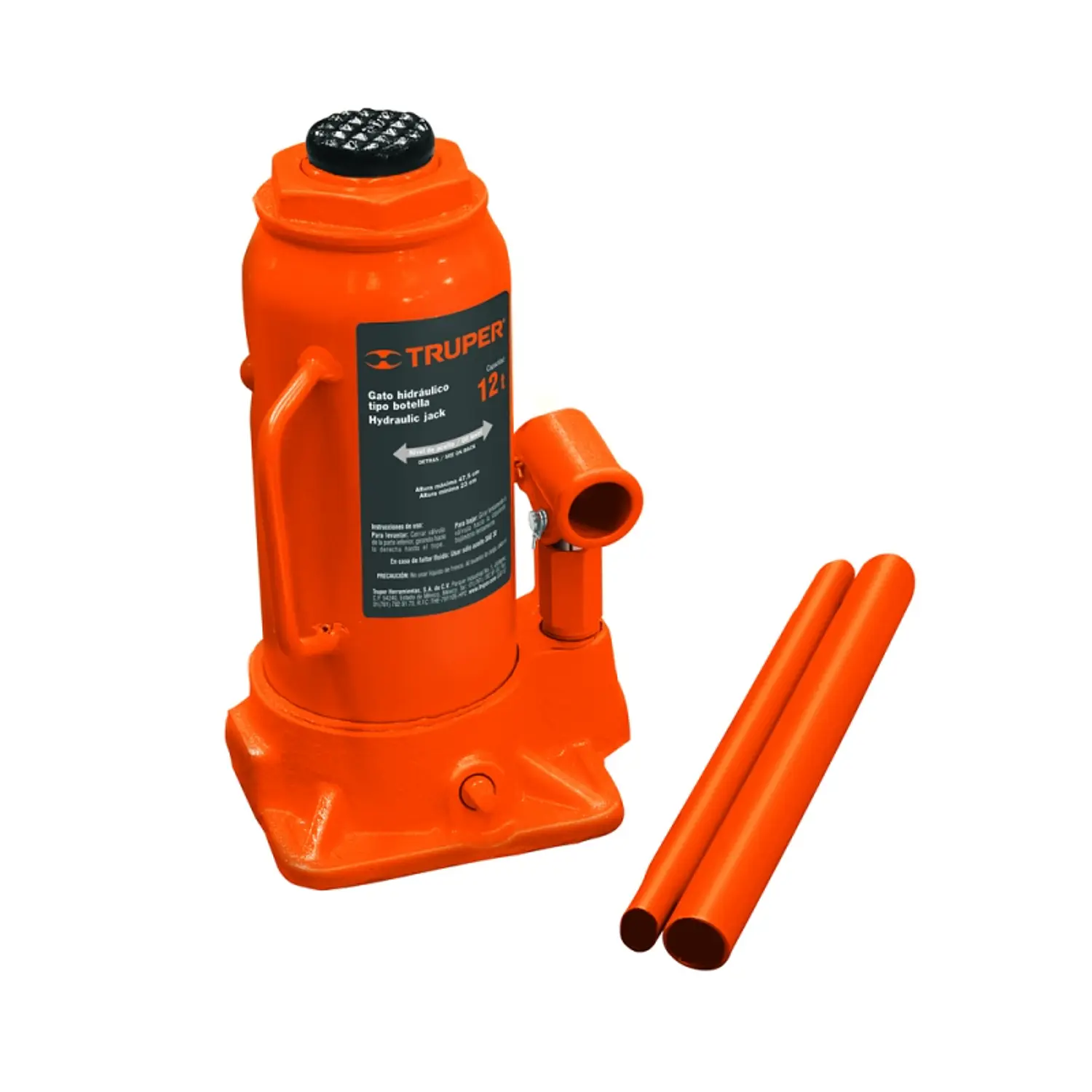 GATA GARAGE HIDRAULICA TRUPER T/BOTELLA 12 TON #GAT-12 (14818)