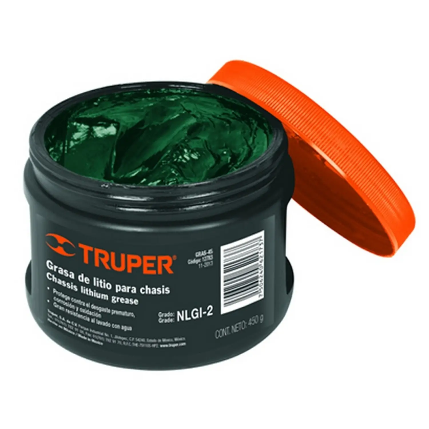 GRASA LUBRICANTE TRUPER MULTIUSOS 450 GR. # GRAS-45 (12783)