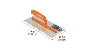 PLANCHUELO TRUPER DENTADO 11 X 5