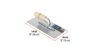 PLANCHUELO TRUPER LISO 11 X 5