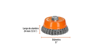 ESCOBILLA TRUPER DE COPA DIAM 5