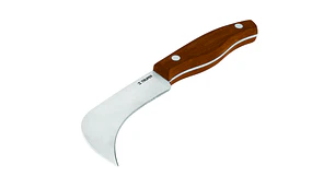 CUCHILLO TRUPER CURVO P/LINOLEO 7