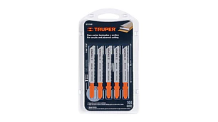 SIERRA CALAR TRUPER P/MADERA C/RECTO JGO. 5 PIEZAS # ST-119-B (18130)