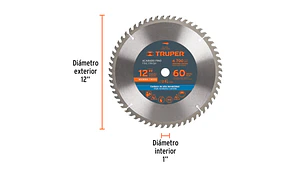 SIERRA CIRCULAR TRUPER P/MADERA 12