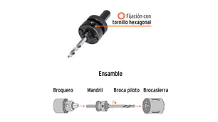 GUIA TRUPER P/SIERRA COPA 7/16