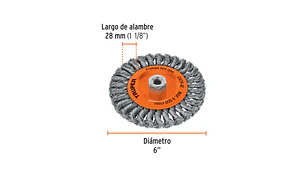 ESCOBILLA TRUPER CIRCULAR ENTREF. 6