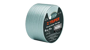 CINTA P/DUCTOS TRUPER REFORZADA INDUSTRIAL (PQTE 6 ROLLOS) #CDU-10X (12586)