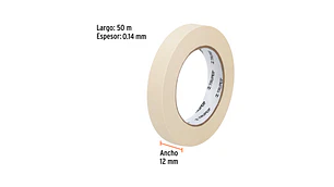 CINTA MASKING TRUPER P/ENMASCARAR 1/2
