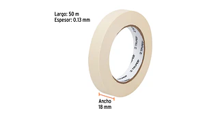 CINTA MASKING TRUPER P/ENMASCARAR 3/4