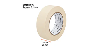 CINTA MASKING TRUPER P/ENMASCARAR 1.1/2