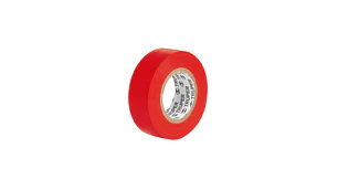 HUINCHA AISLADORA TRUPER 19MMX18M ROJA # M-33R (PQTE 8 ROLLOS) (12504)