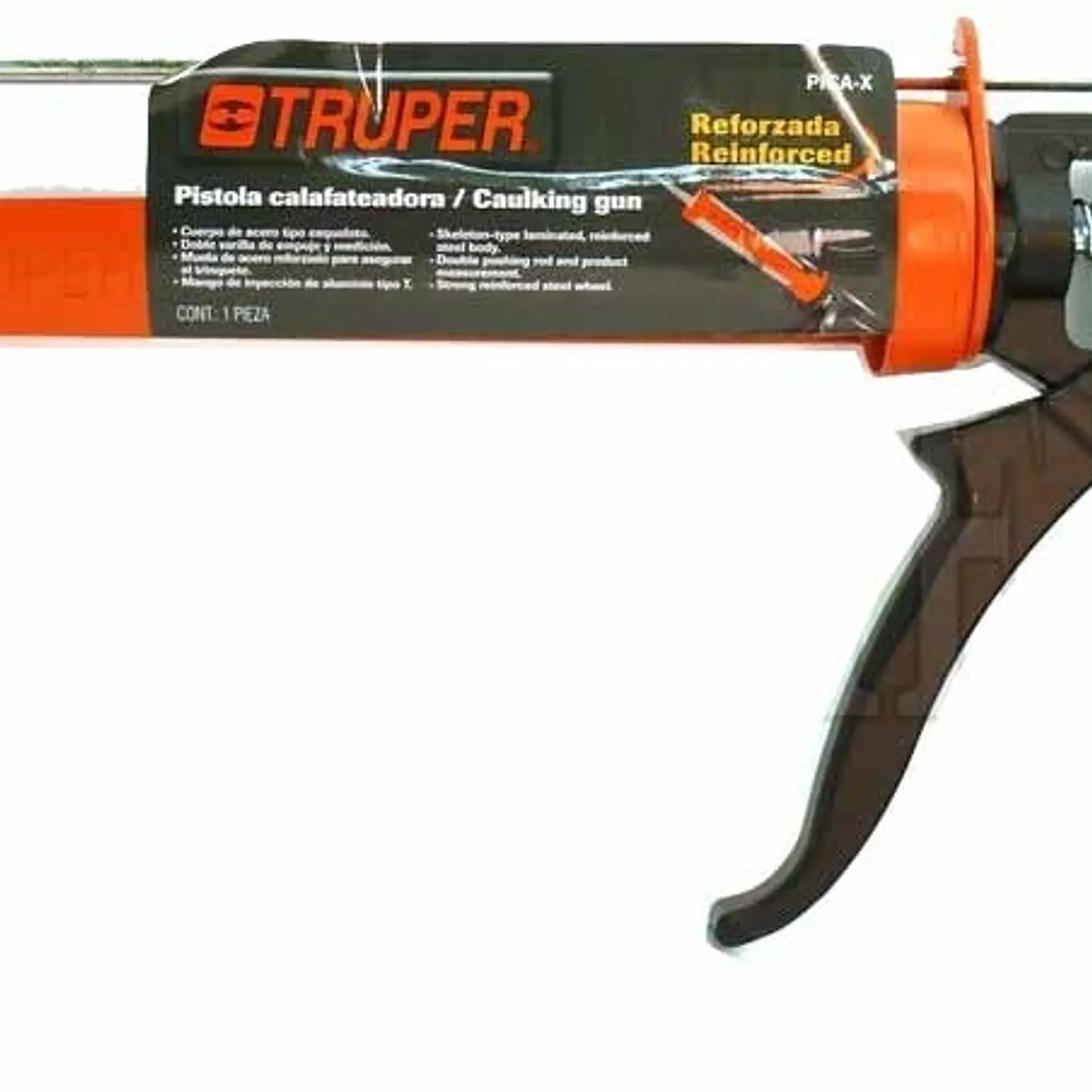 PISTOLA APLICAR SILICONA TRUPER # PICA-X 8.1/2 X 2