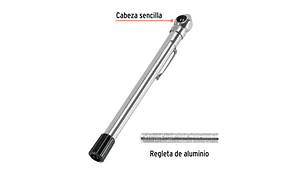 MEDIDOR DE PRESION TRUPER CABEZA SENCILLA 120 LBS #MEA-120S (19096)