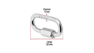 ESLABON RAPIDO FIERO (TRUPER) 3/16