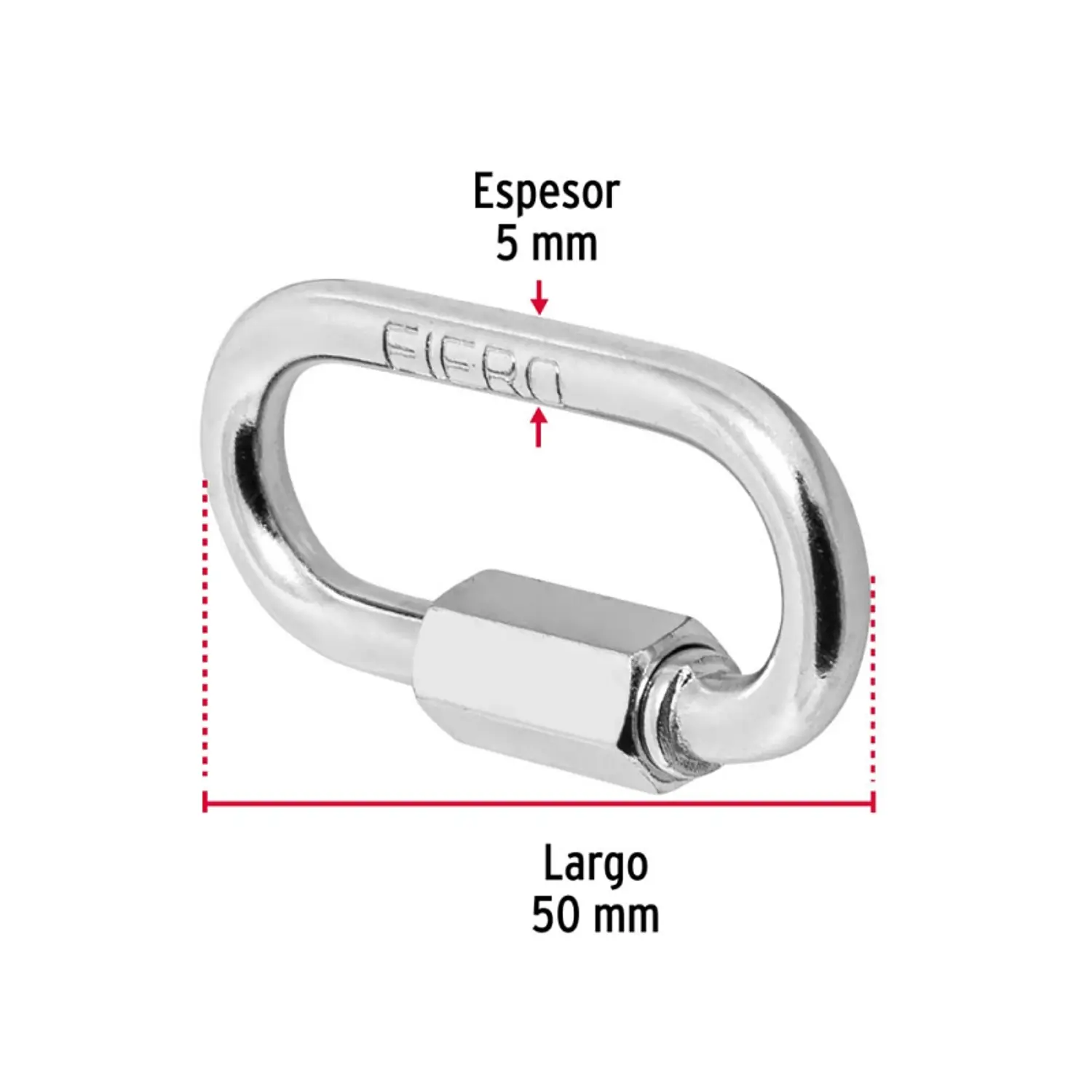 ESLABON RAPIDO FIERO (TRUPER) 3/16