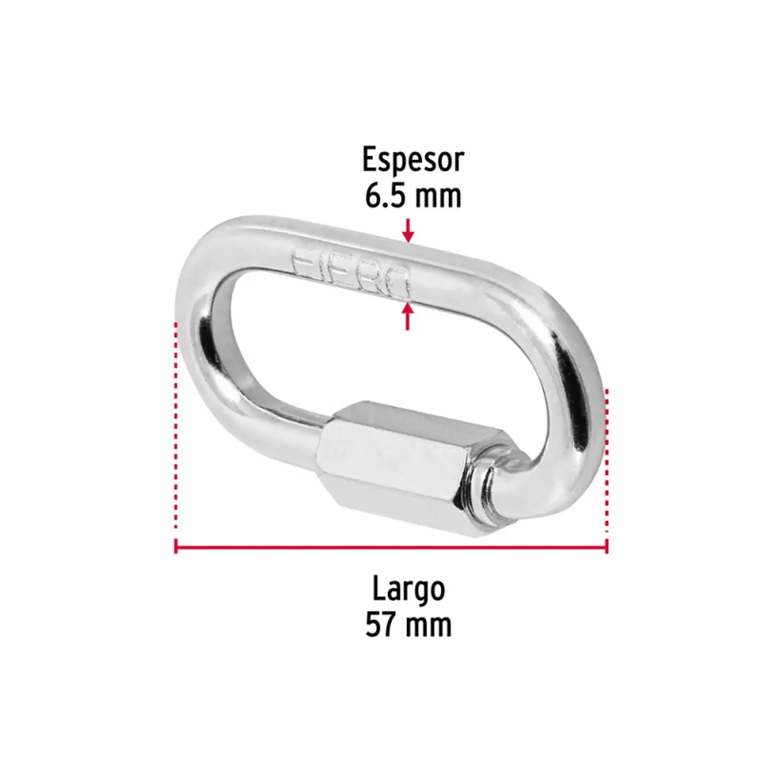 ESLABON RAPIDO FIERO (TRUPER) 1/4