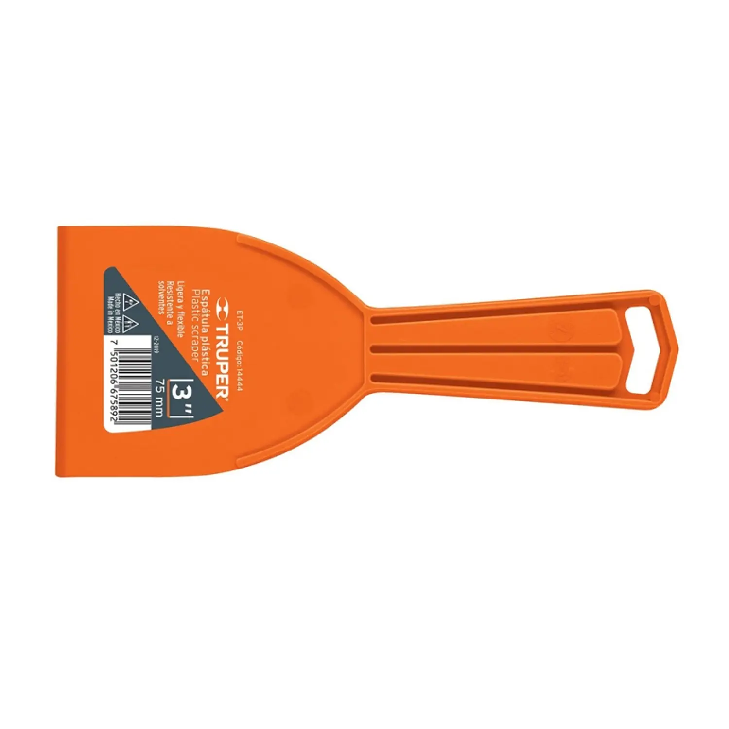 ESPATULA PLASTICA TRUPER # ET-2P 2