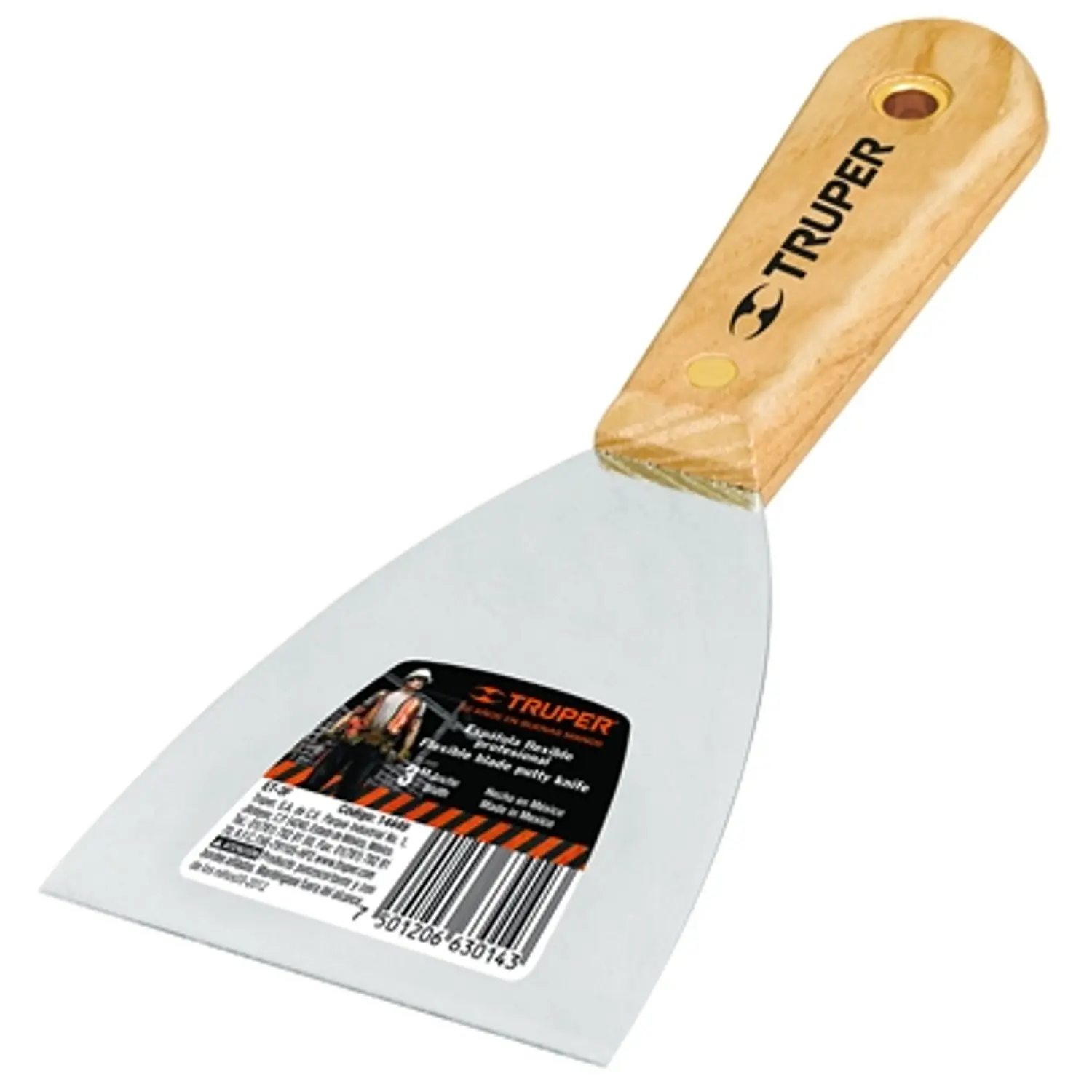 ESPATULA ACERO FLEXIBLE TRUPER 1