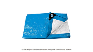 LONA POLIETILENO PRETUL (TRUPER) AZUL 5X6MTS ESPESOR 0,14MM #LP-56 (23736)