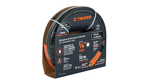 MANGUERA DE HULE TRUPER P/COMPRESOR 10 MTS. # MAN-AP-10-1/4 (17080)