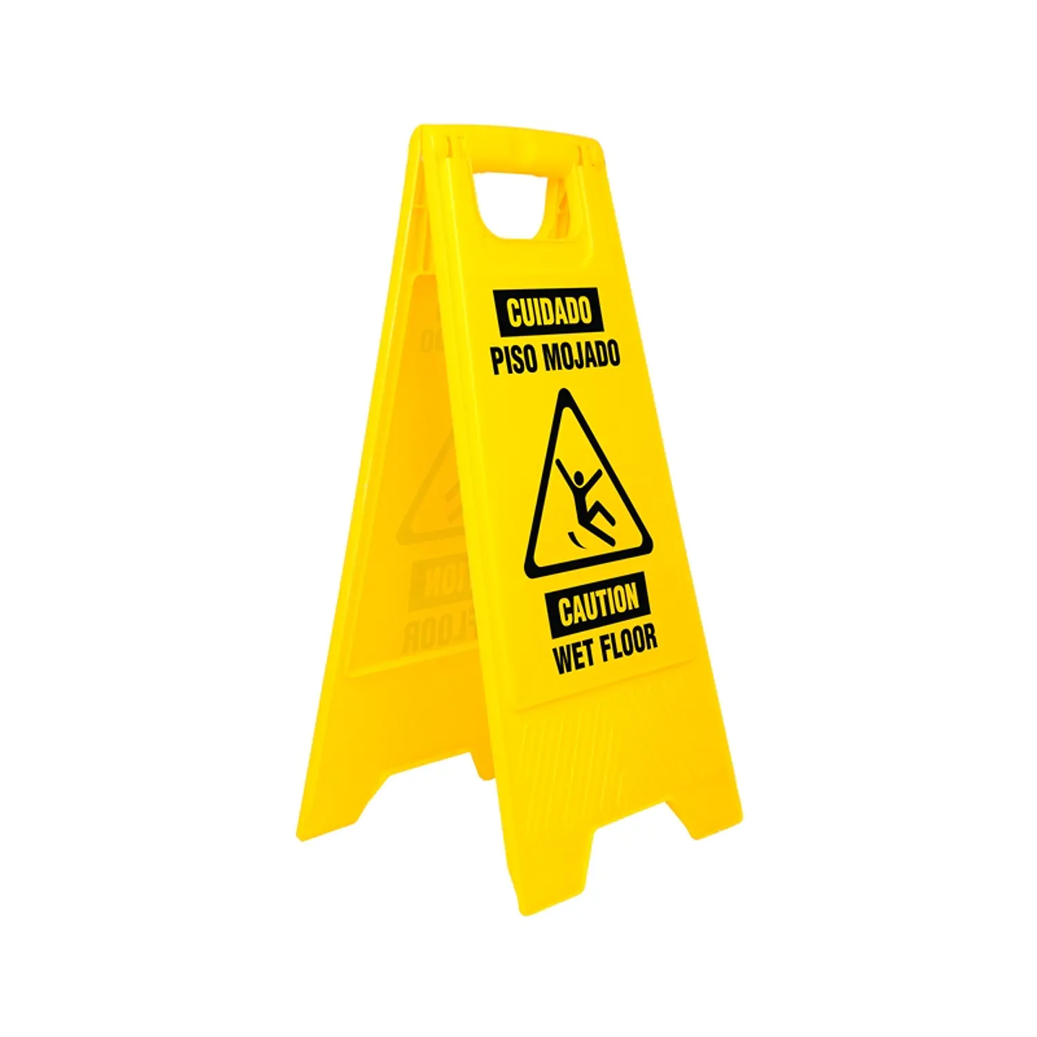 SEÑALETICA TRUPER PISO MOJADO PLEGABLE ALTURA 62 CM. # RESBA-60P (23020)(OF)