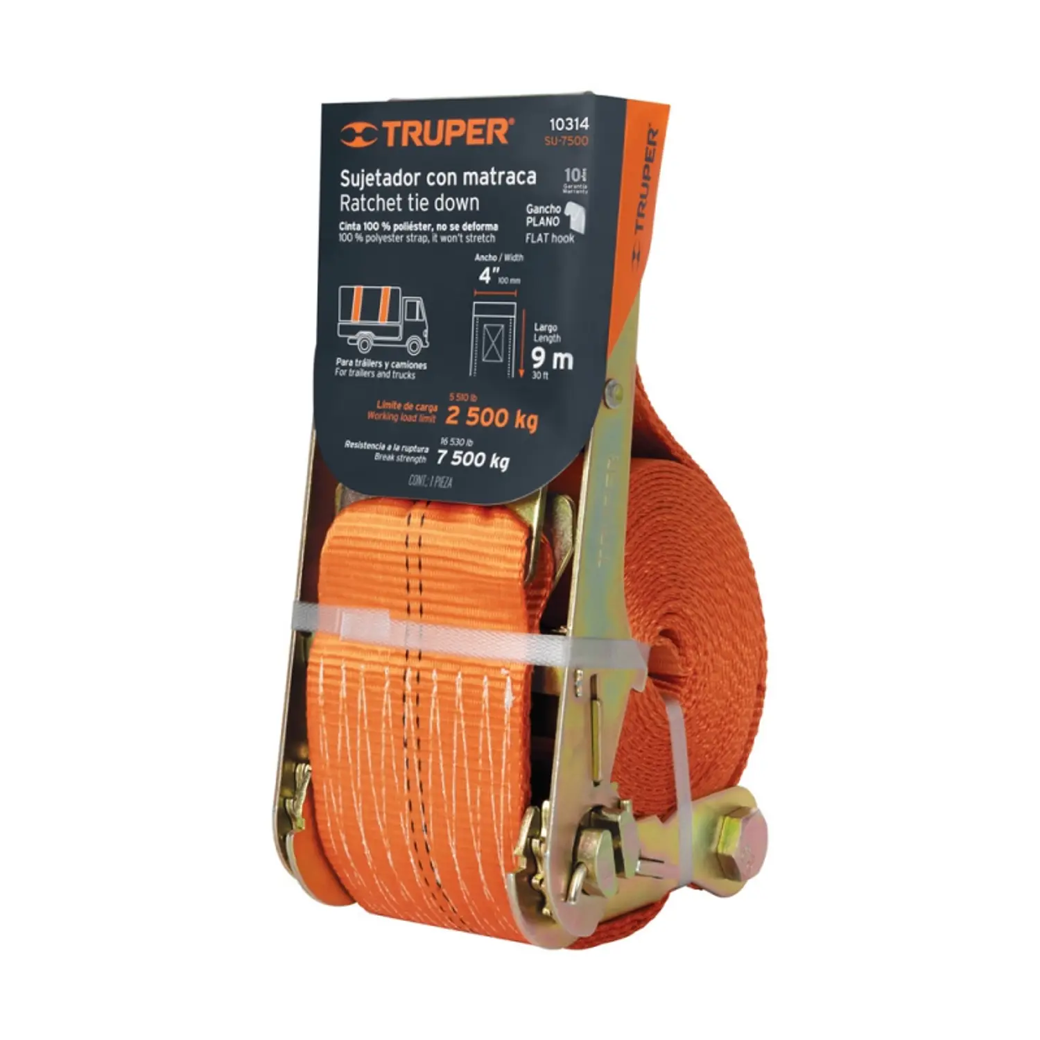 ESLINGA TRUPER 1 PZS. 9 MT X 4