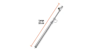 MEDIDOR DE PRESION TRUPER CABEZA DOBLE 10-200 PSI #MEA-200X (18244)