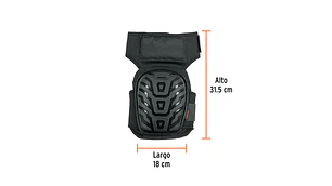 RODILLERA TRUPER EN GEL Y EVA JGO 2 PZAS - #ROD-500 (12952)
