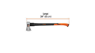 HACHA TRUPER MICHIGAN M/FIBRA DE VIDRIO 4,0 LBS. # HM-4FX (11133)