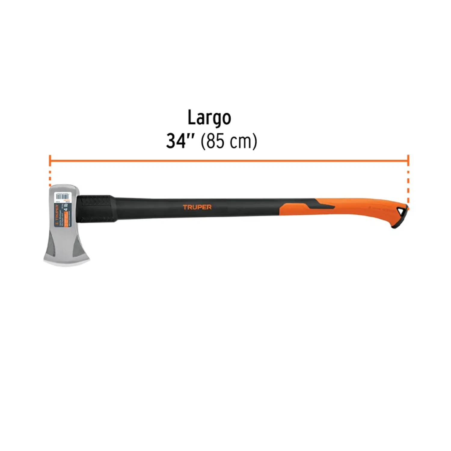 HACHA TRUPER MICHIGAN M/FIBRA DE VIDRIO 4,0 LBS. # HM-4FX (11133)
