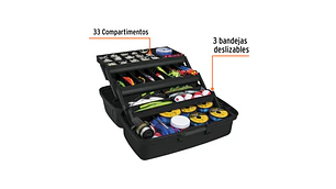 CAJA PARA PESCA TRUPER POLIPROPILENO 16