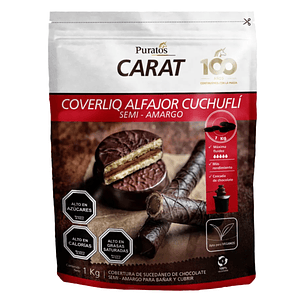 Chocolate Carat Coverliq Alfajor Cuchuflí 1 Kg
