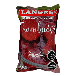 Mermelada Frambuesa Langer 1 Kg