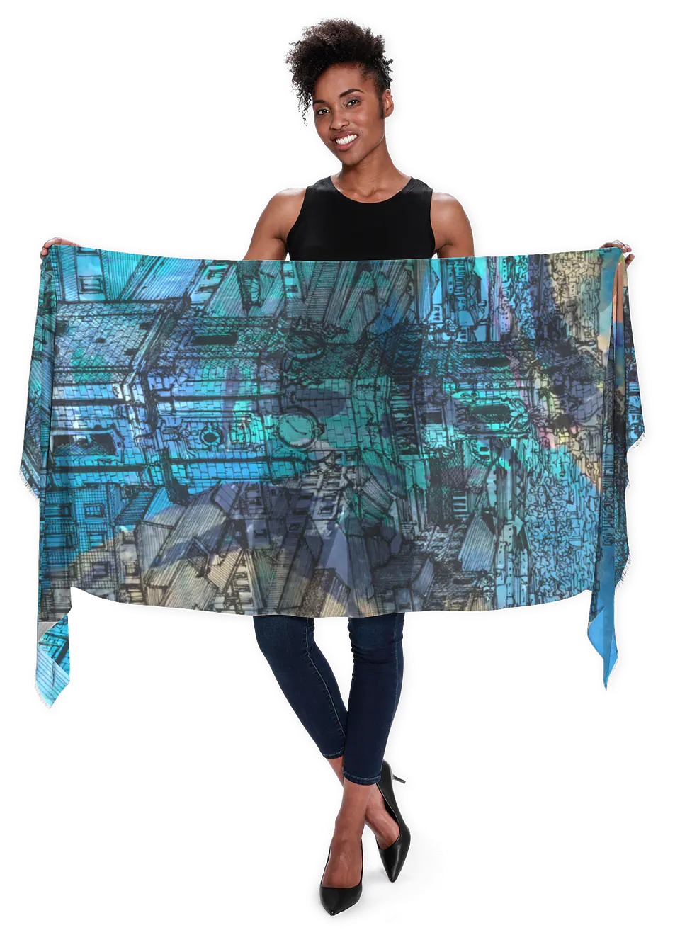 Echarpe Mari / Scarf Mari 1