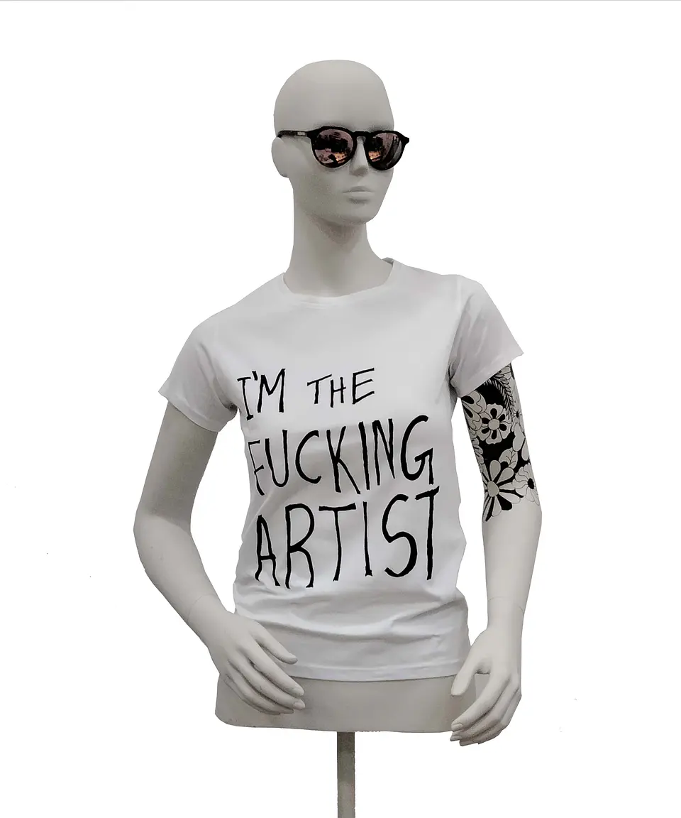 T-Shirt  Im The Fucking Artist  1